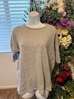 Zara Trafaluc Gray Short Sleeve T-Shirt